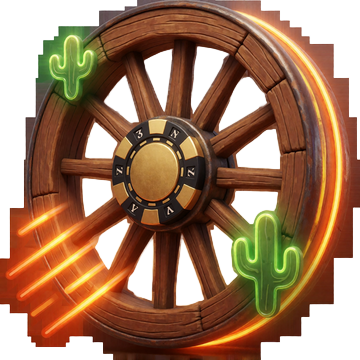 Spin-Rally-Wagenrad als gamifiziertes Lizaro VIP Extra
