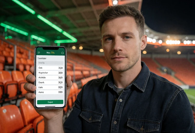 Sportwetten-App mit Bet Builder auf Smartphone f&uuml;r Lizaro Sportwetten Features